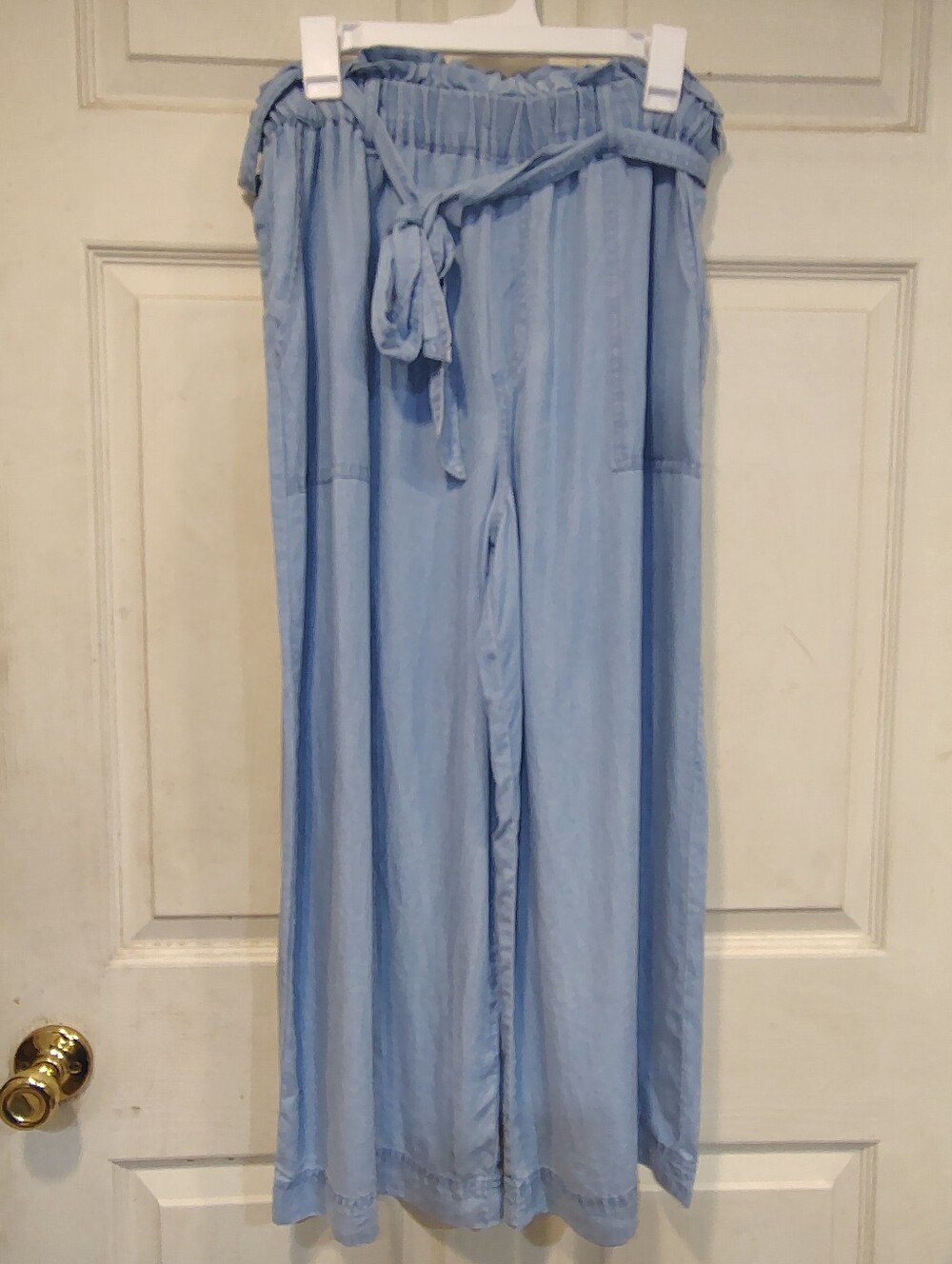 NWT Rachel Roy Size XL Blue Crop Pants